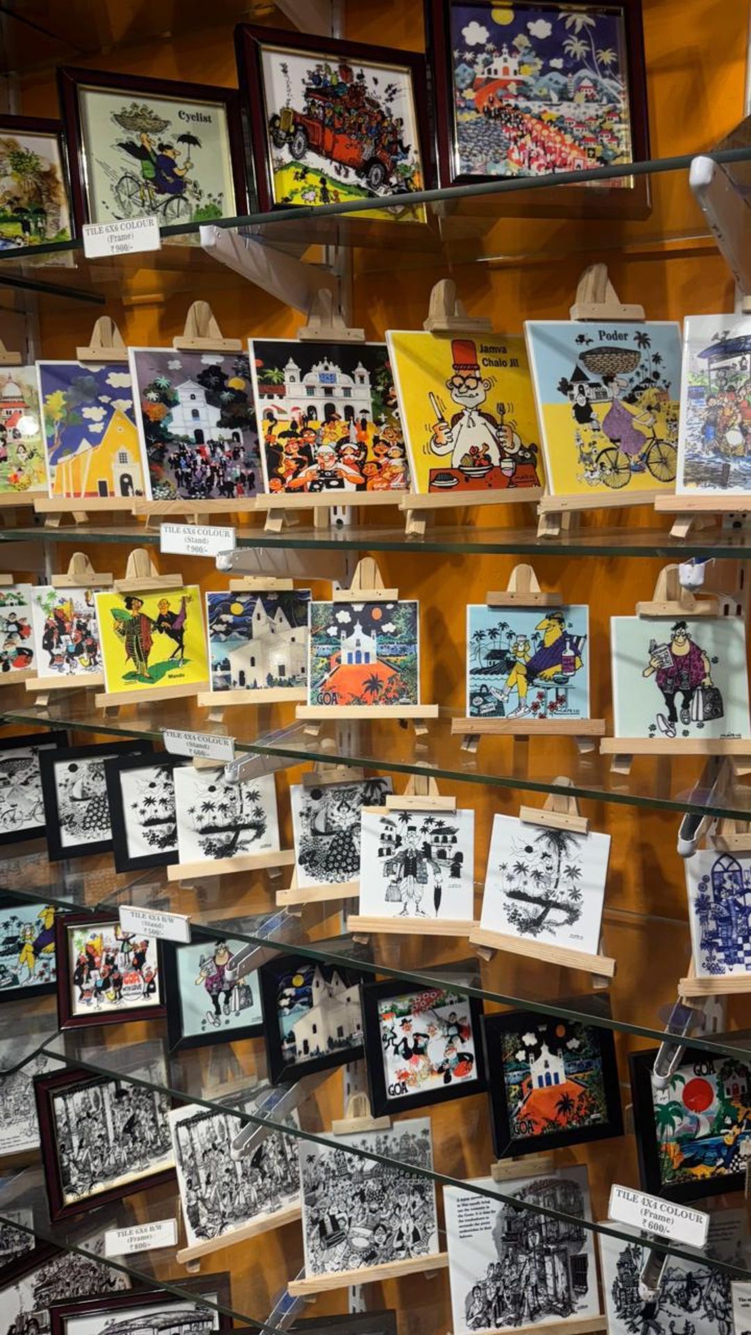 Souvenir hunting? Take home a piece of Goa from the Mario Miranda Gallery