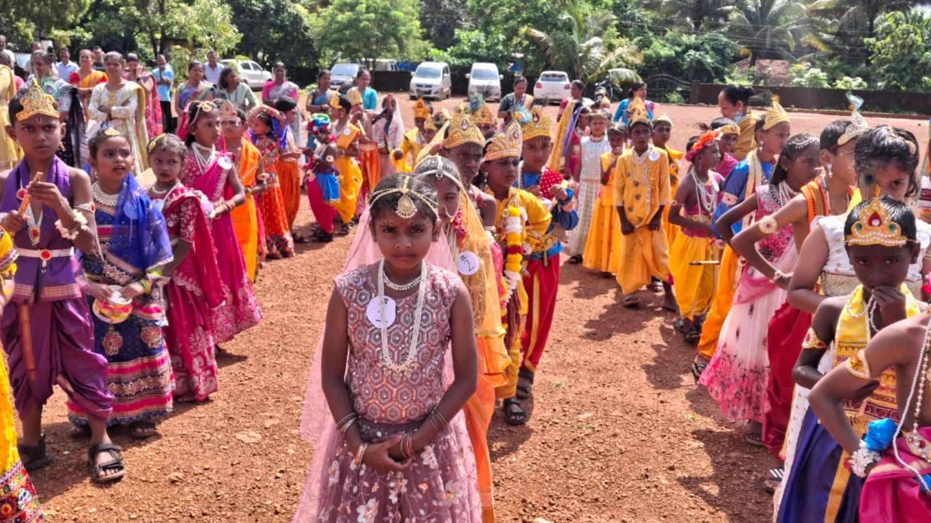 Gokulashtami celebrated at Gurukul Educational Institution, Kajumal Khola