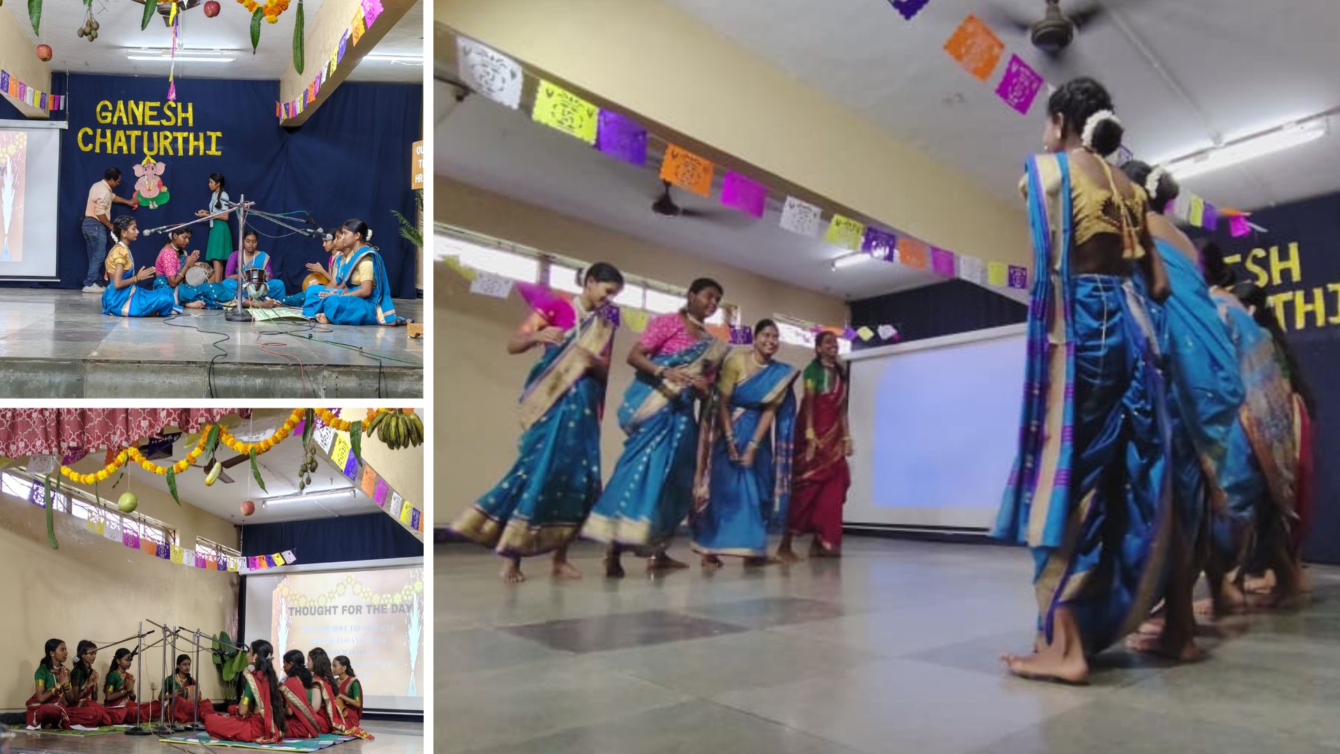 Chaturthi celebrations held at Our Lady of the Rosary HSS, Dona Paula