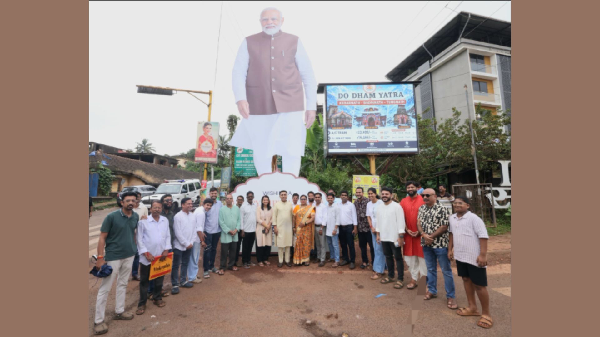 CM Sawant marks PM Modi’s birthday with special tribute in Sankhali
