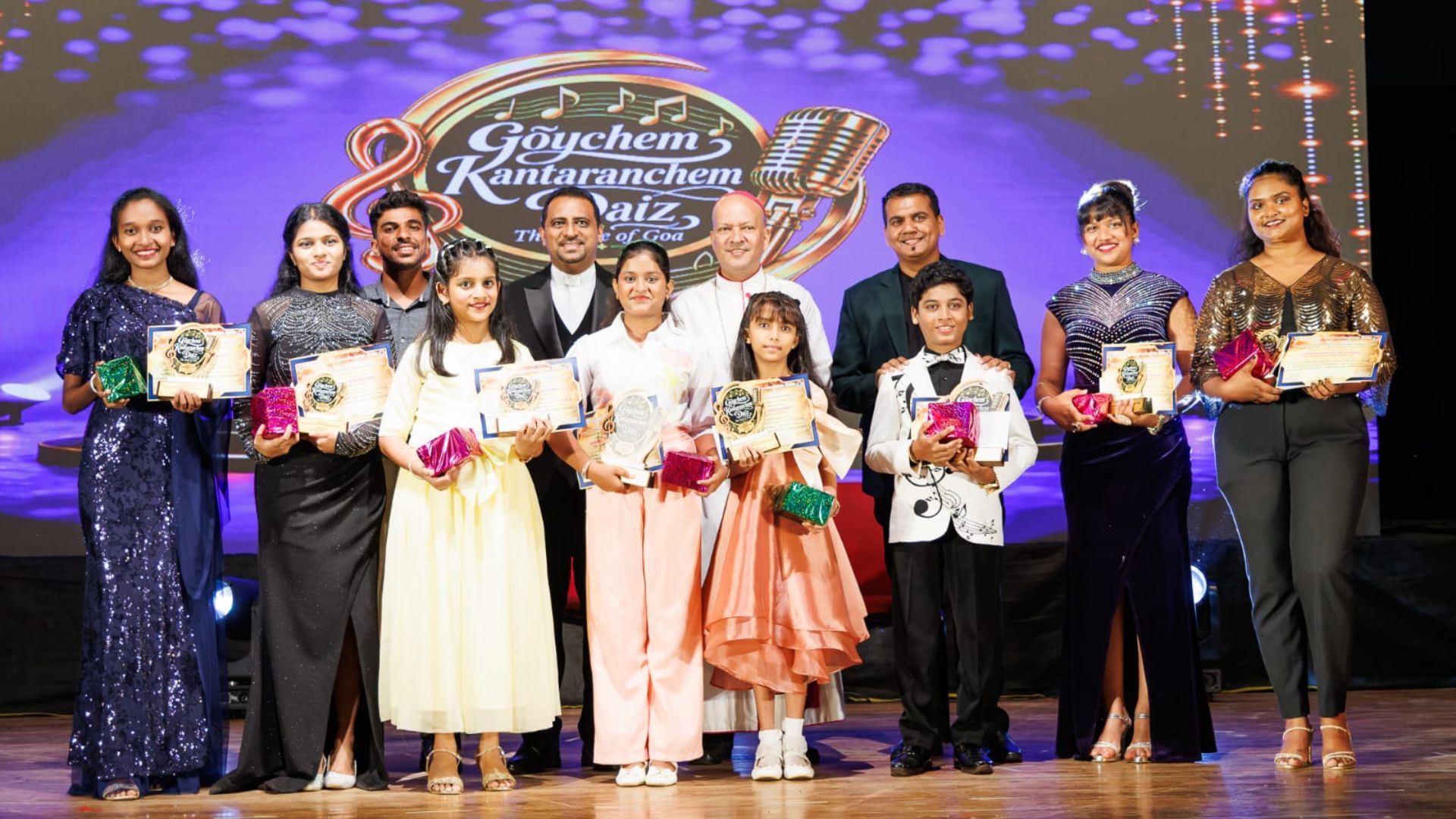Gõychem Kantaranchem Daiz finale showcases 18 original Konkani songs, winners declared