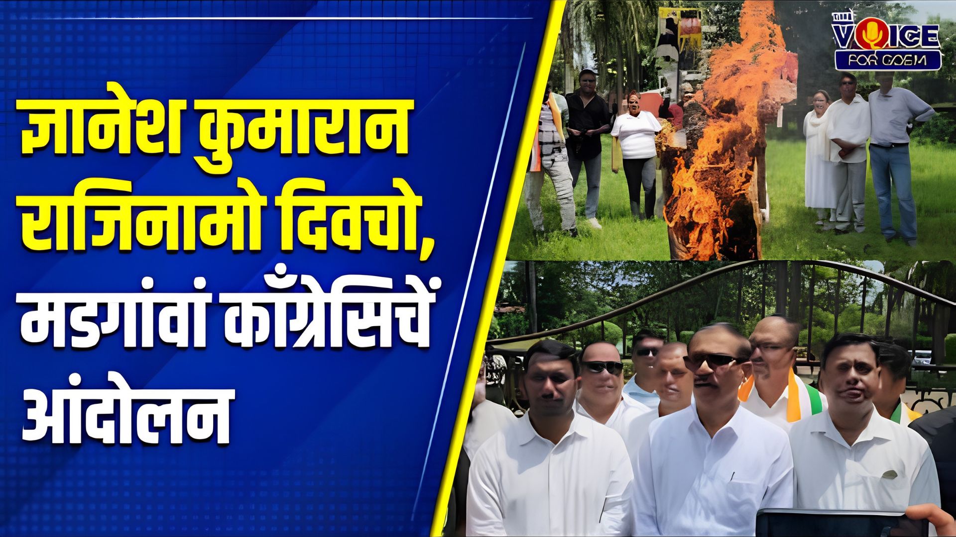 Congress protests, demands resignation of CEC Gyanesh Kumar