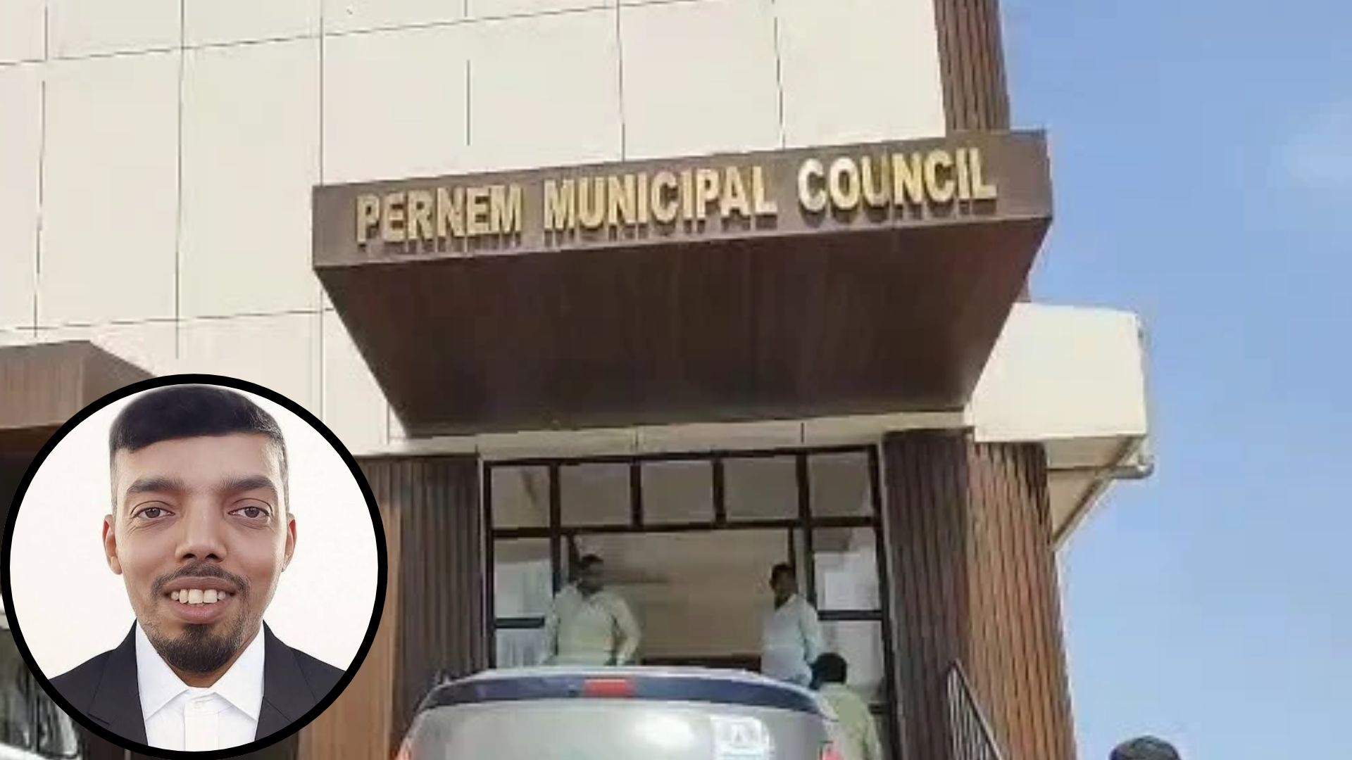 How will Pernem’s new CO take charge if his own office isn’t wheelchair-accessible?