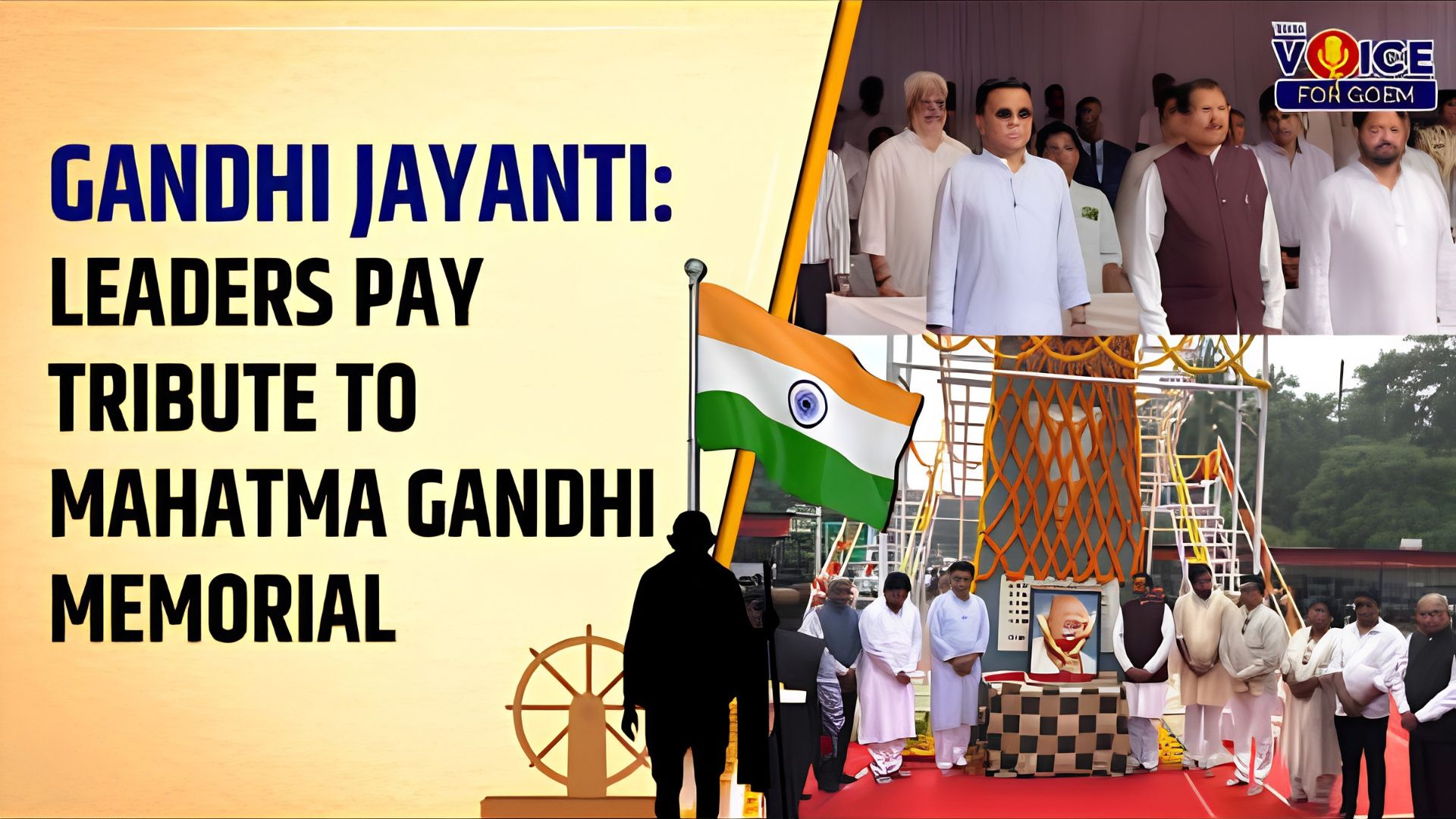 Gandhi Jayanti: Leaders pay homage to Mahatma Gandhi