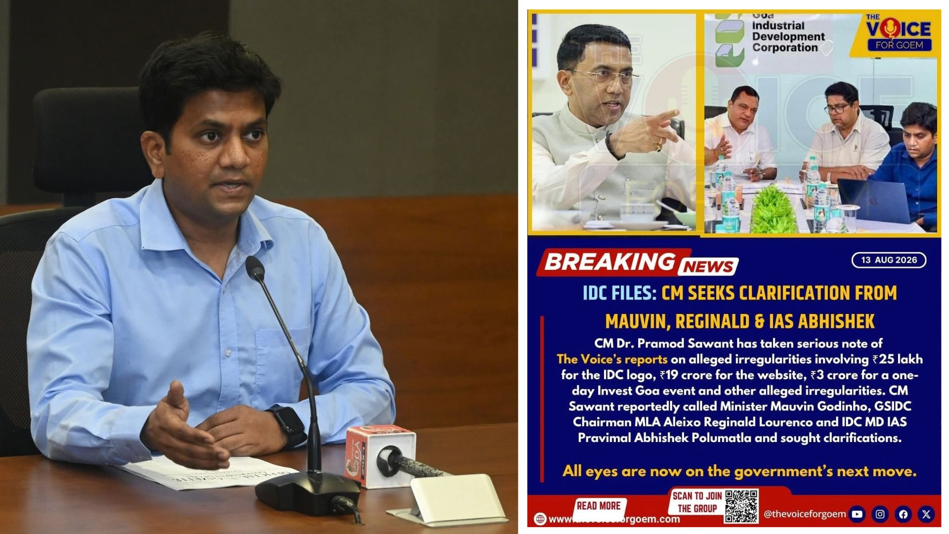 IDC files: The Voice impact! Abhishek Polumatla removed, major changes likely soon