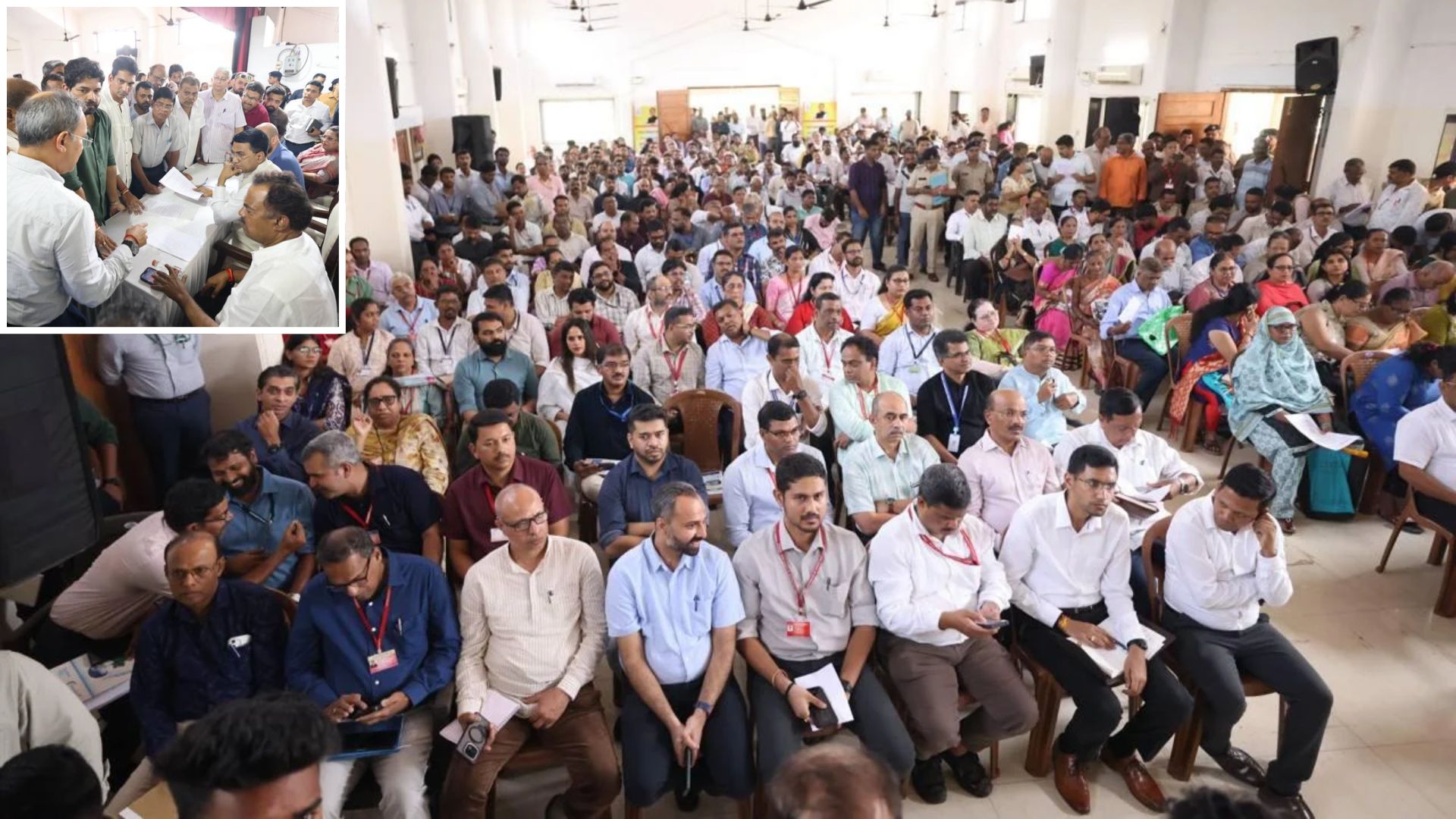 Large turnout in Mapusa for Sarkar Tumchya Daari
