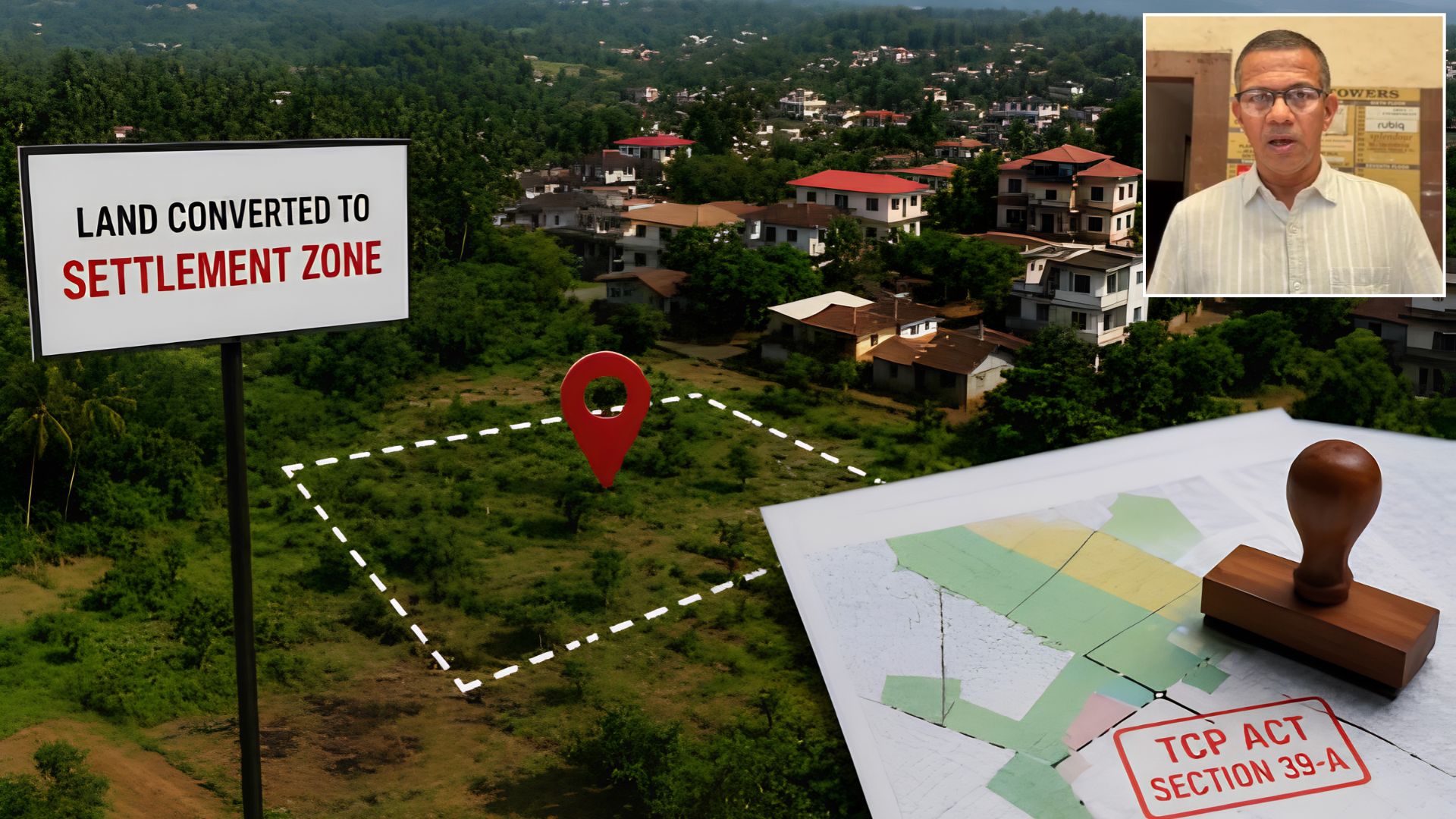 39A zone change for Rathindra Bose’s land?