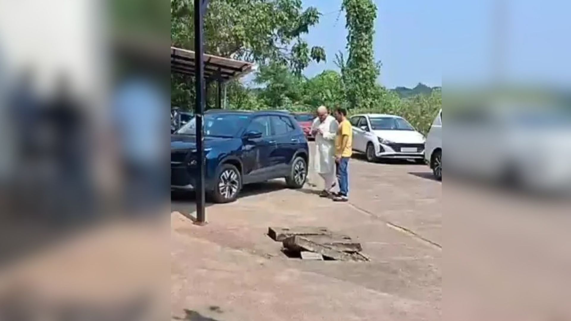 Nana Patekar’s family members arrive at GMC