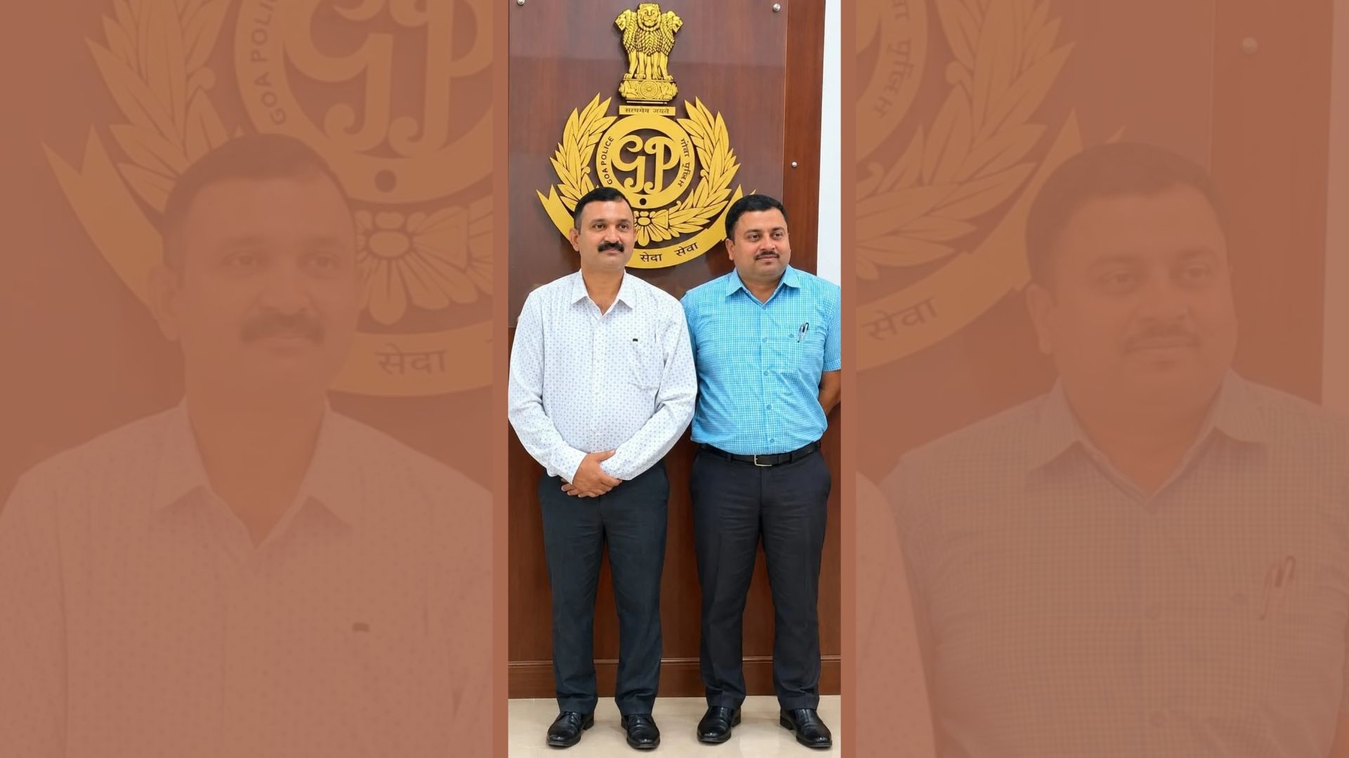 Ajit Shankhwalkar’s police links in focus; SP Karpe’s photos go viral