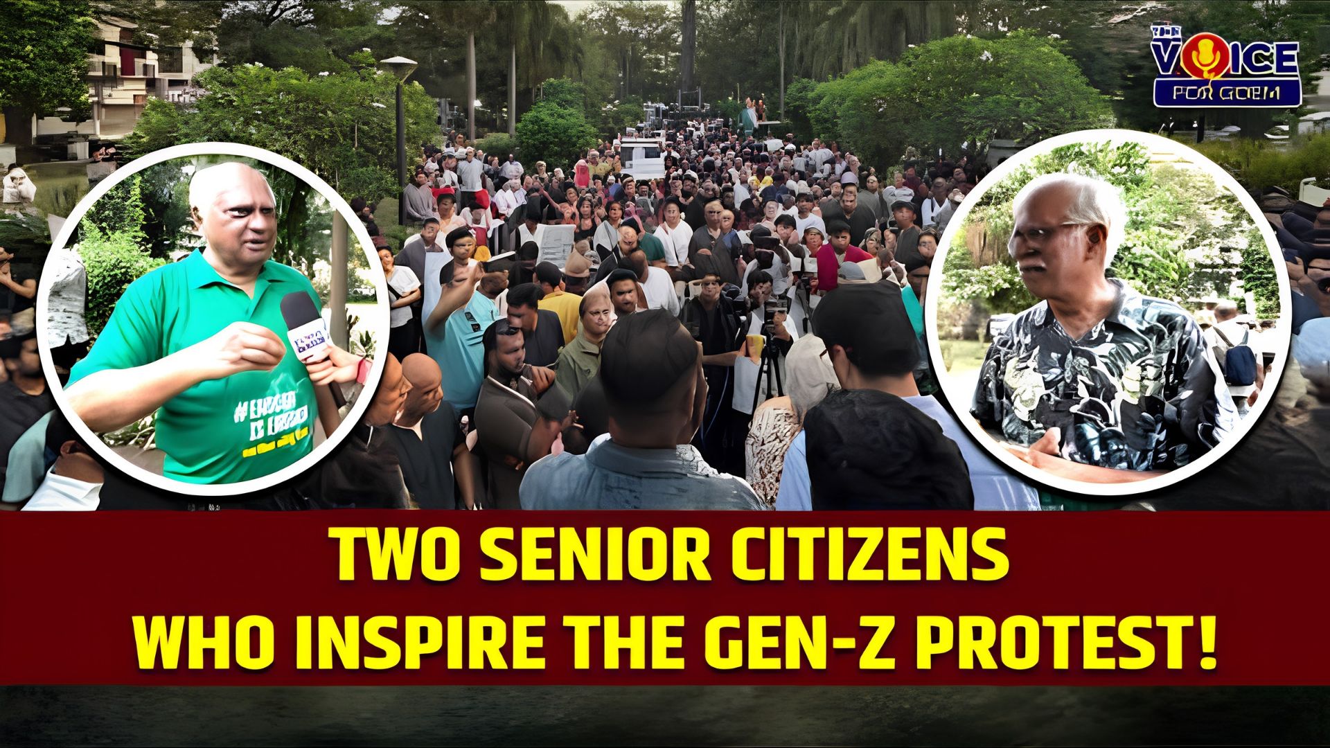 Two senior citizens who inspire the Gen-Z protest!