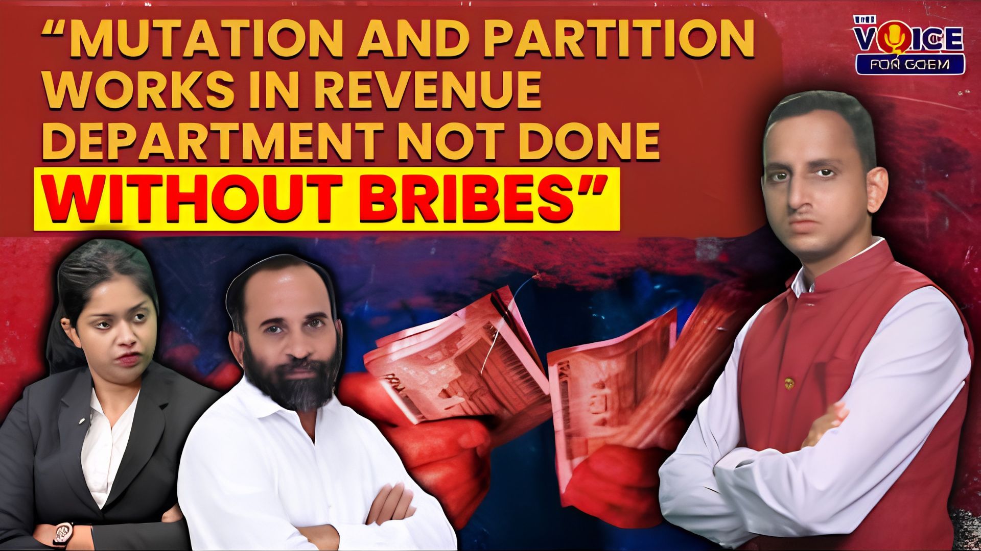 Mutation and partition works in Revenue Dept not done without bribes