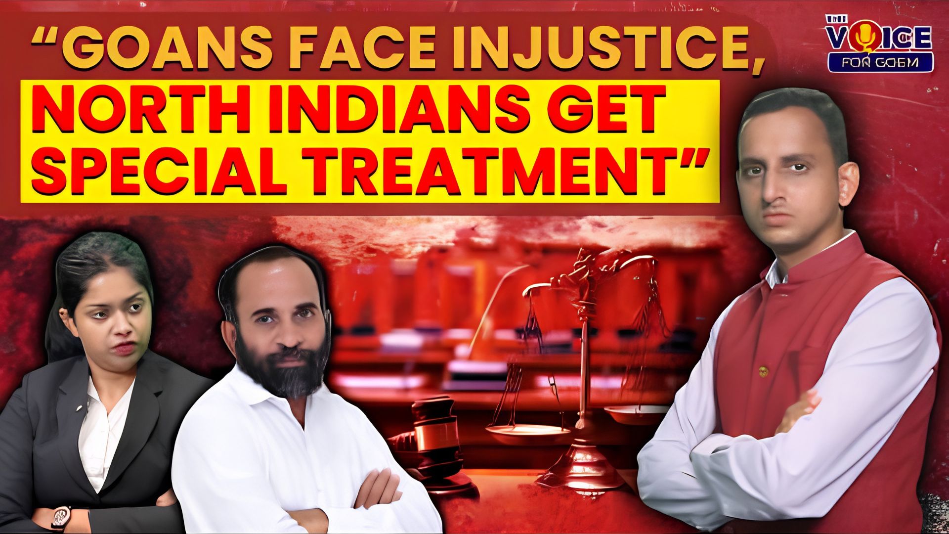 "Goans face injustice, North Indians get special treatment"