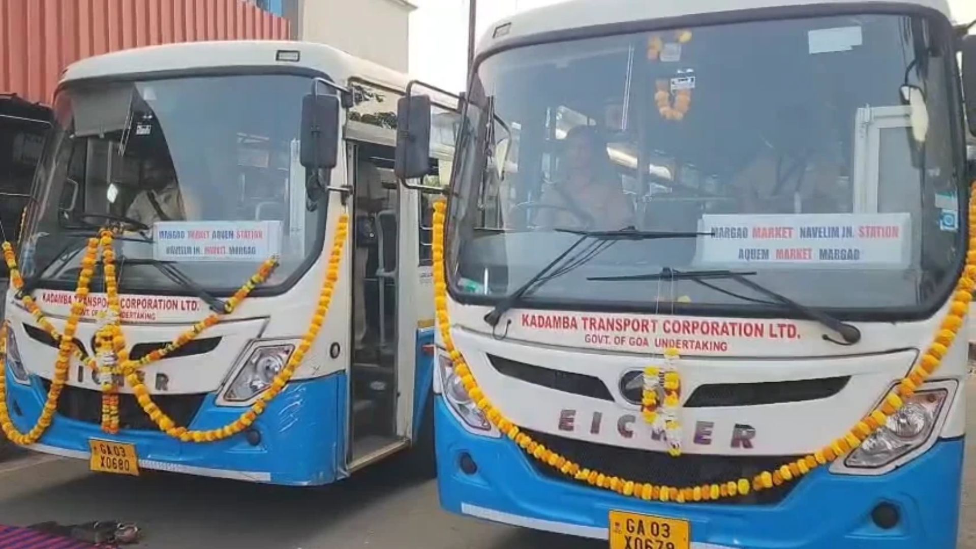 New Kadamba bus service launched between Margao and Rawanfond
